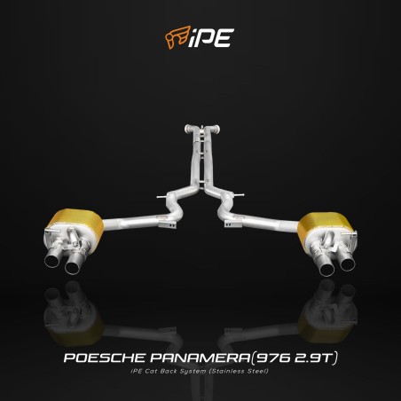 IPE F1 Porsche Panamera S/4S 2.9T (976) Rear Valvetronic System