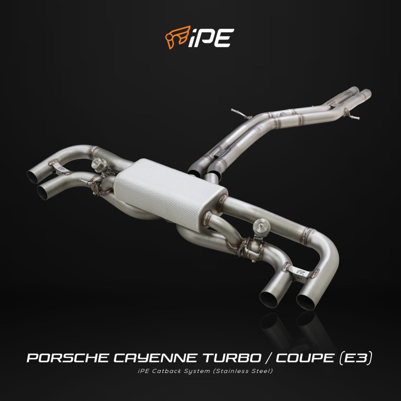 IPE F1 Porsche Cayenne Turbo 4.0T/Cayenne Turbo Coupe 4.0T (E3) Cat Back System