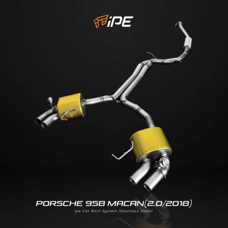 IPE F1 Porsche Macan 2.0 (95B) Cat Back System