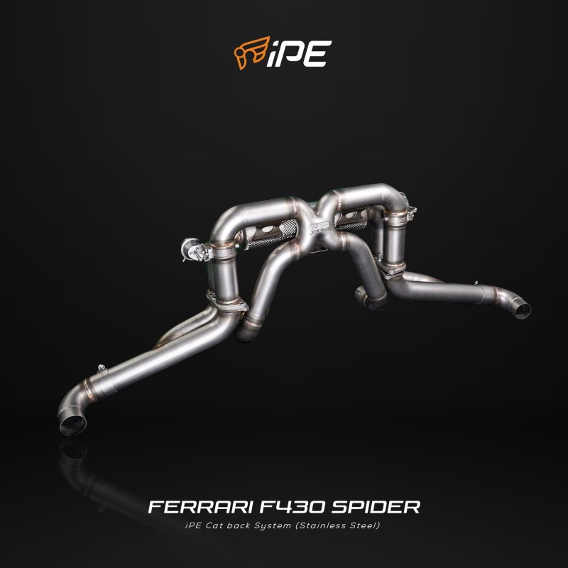 IPE F1 Ferrari F430/F430 Spider Cat Back System
