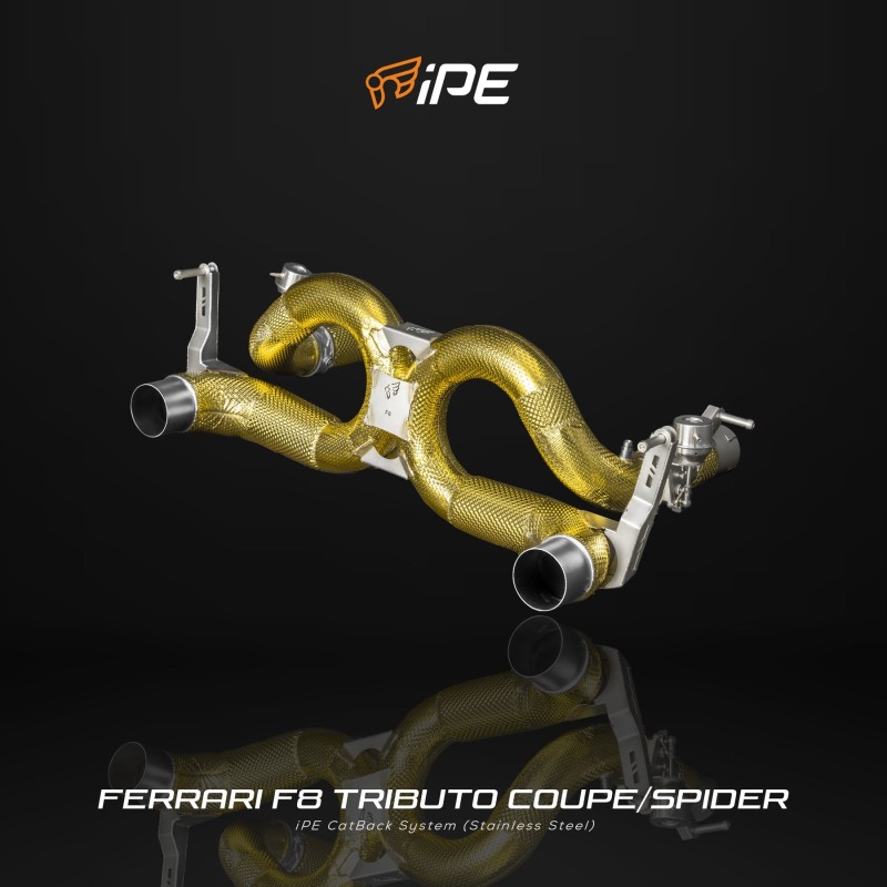 IPE F1 Ferrari F8 Tributo/F8 Spider Cat Back System