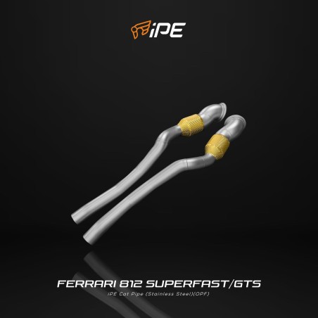 IPE F1 Ferrari 812 Superfast/812 GTS Downpipe