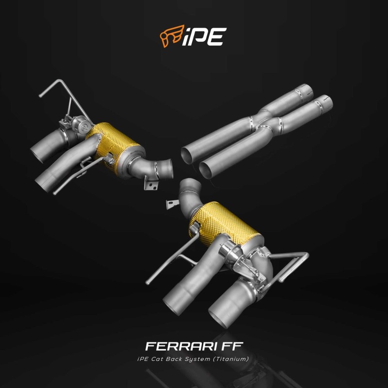 IPE F1 Ferrari FF Rear Valvetronic System