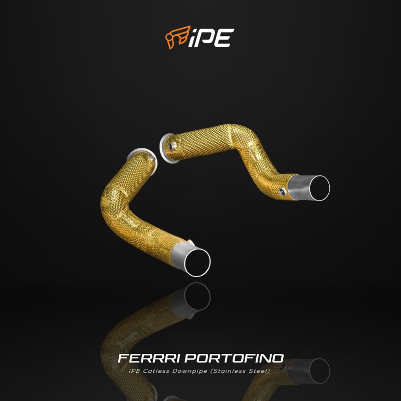 IPE F1 Ferrari Portofino Downpipe