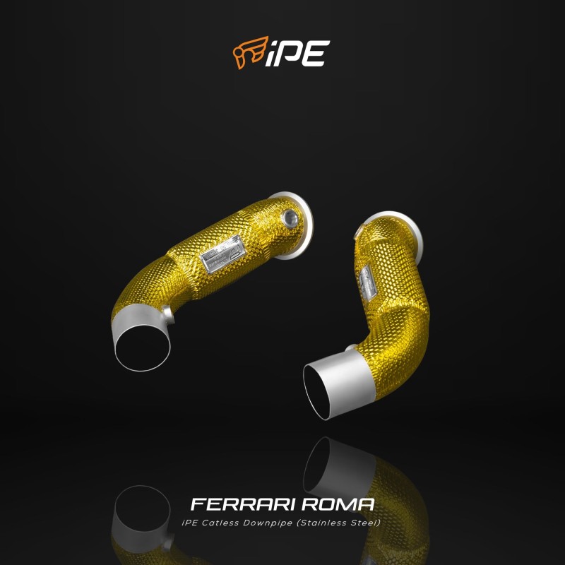 IPE F1 Ferrari Roma/Roma Spider Downpipe + Mid Pipe