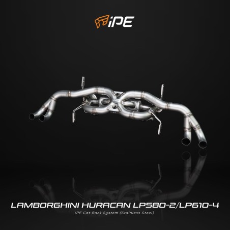 IPE F1 Lamborghini Huracán LP580-2/LP610-4 Coupé/Spyder Cat Back System
