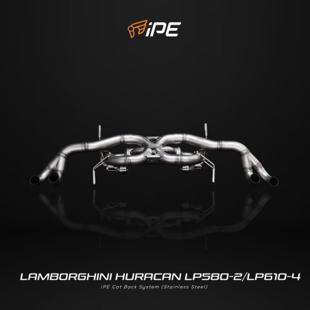 IPE F1 Lamborghini Huracán LP580-2/LP610-4 con bodykit Performante Cat Back System