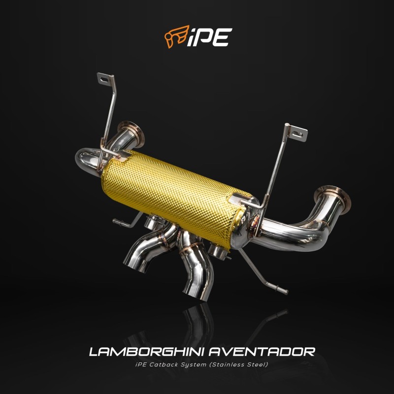 IPE F1 Lamborghini Aventador LP700-4 con bodykit SVJ Cat Back System