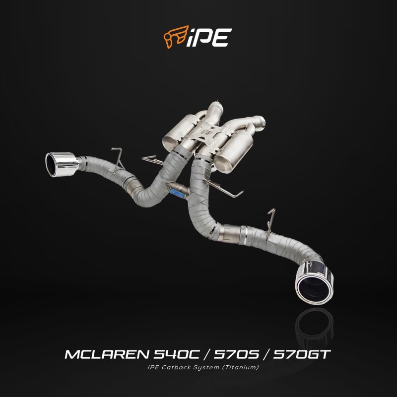 IPE F1 McLaren 540C/570S/570S Spider/570GT Cat Back System