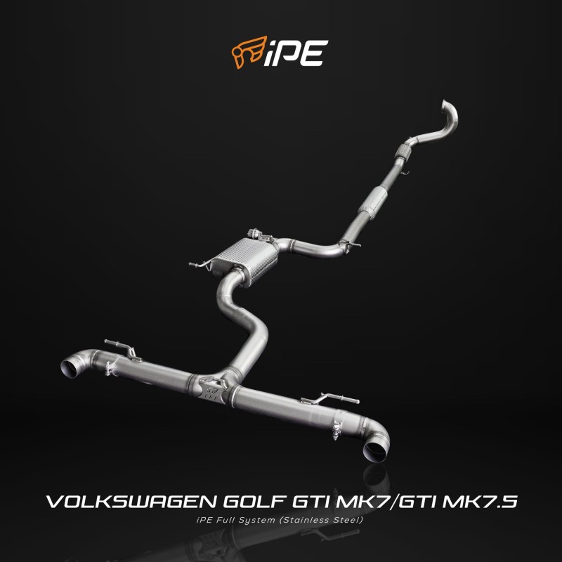 IPE F1 Volkswagen Golf GTI MK7 Cat Back System