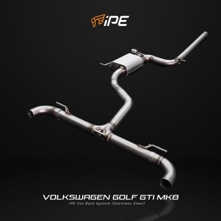IPE F1 Volkswagen Golf GTI MK8 Cat Back System