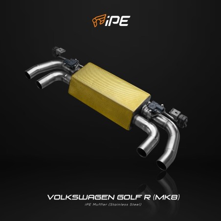 IPE F1 Volkswagen Golf R MK8 Cat Back System