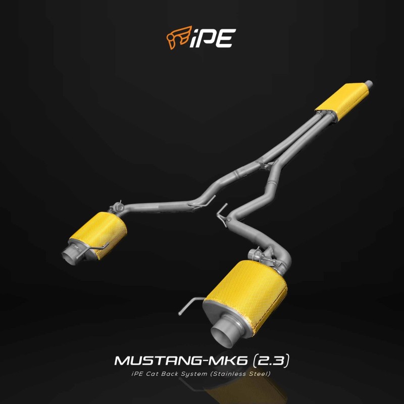 IPE F1 Ford Mustang 2.3T EcoBoost MK6 Cat Back System