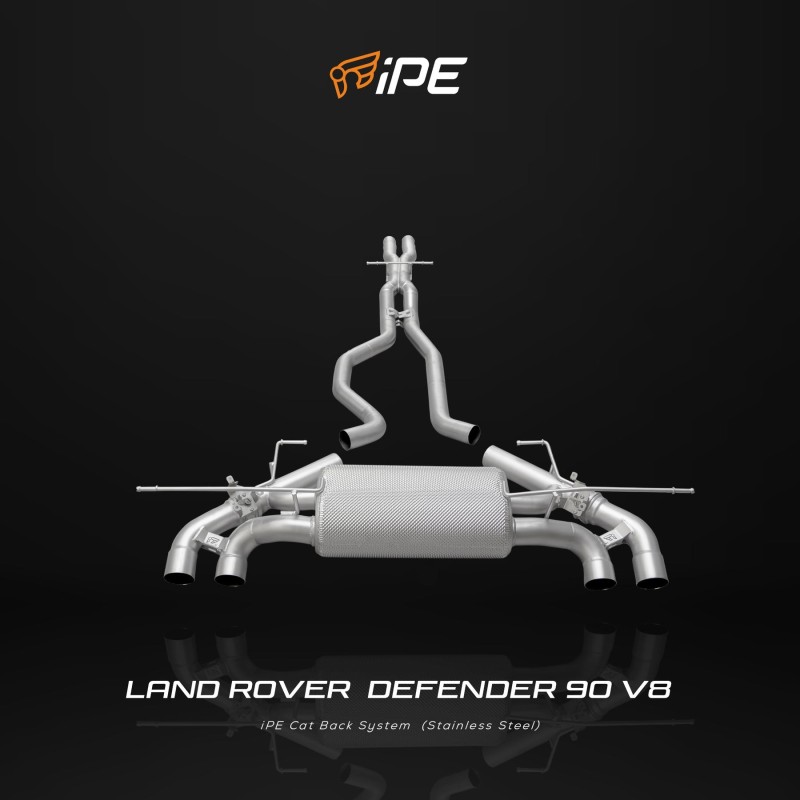 IPE F1 Land Rover Defender 90 L663 V8 5.0T Cat Back System