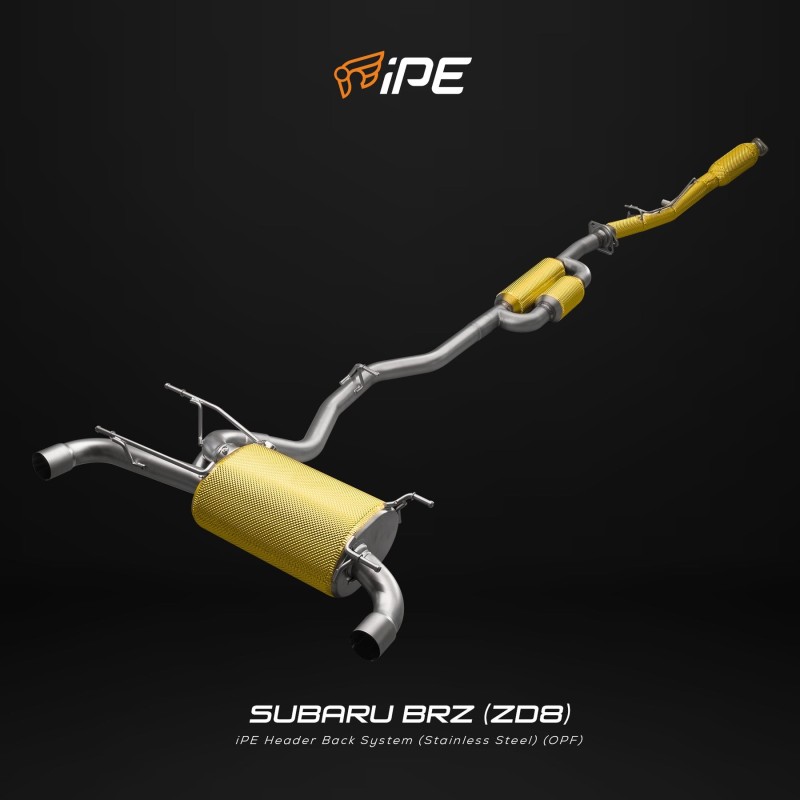 IPE F1 Subaru BRZ ZD8 Cat Back System