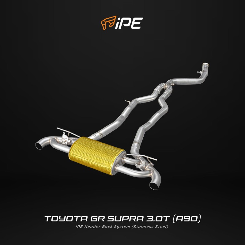 IPE F1 Toyota GR Supra A90 3.0T Cat Back System (Non-OPF)