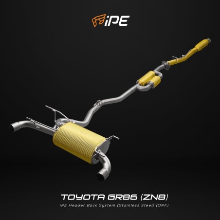 IPE F1 Toyota GR86 ZN8 Cat Back System
