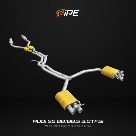 IPE F1 Audi S4/S5 B8/B8.5 3.0 TFSI 2008-2016 Cat Back System