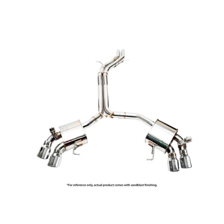 IPE F1 Porsche Macan S/GTS 3.0/Macan Turbo 3.6 (95B) Cat Back System