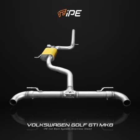 IPE F1 Volkswagen Golf GTI MK8.5 Cat Back System